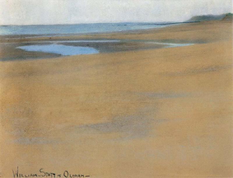 William Stott of Oldham Sandpools oil painting image